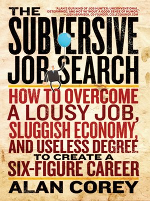 cover image of The Subversive Job Search